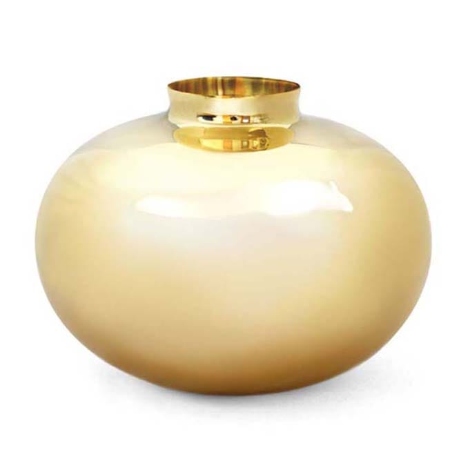 아미코 화병 Ø20 cm - Solid brass - Hilke Collection | 힐케 콜렉션