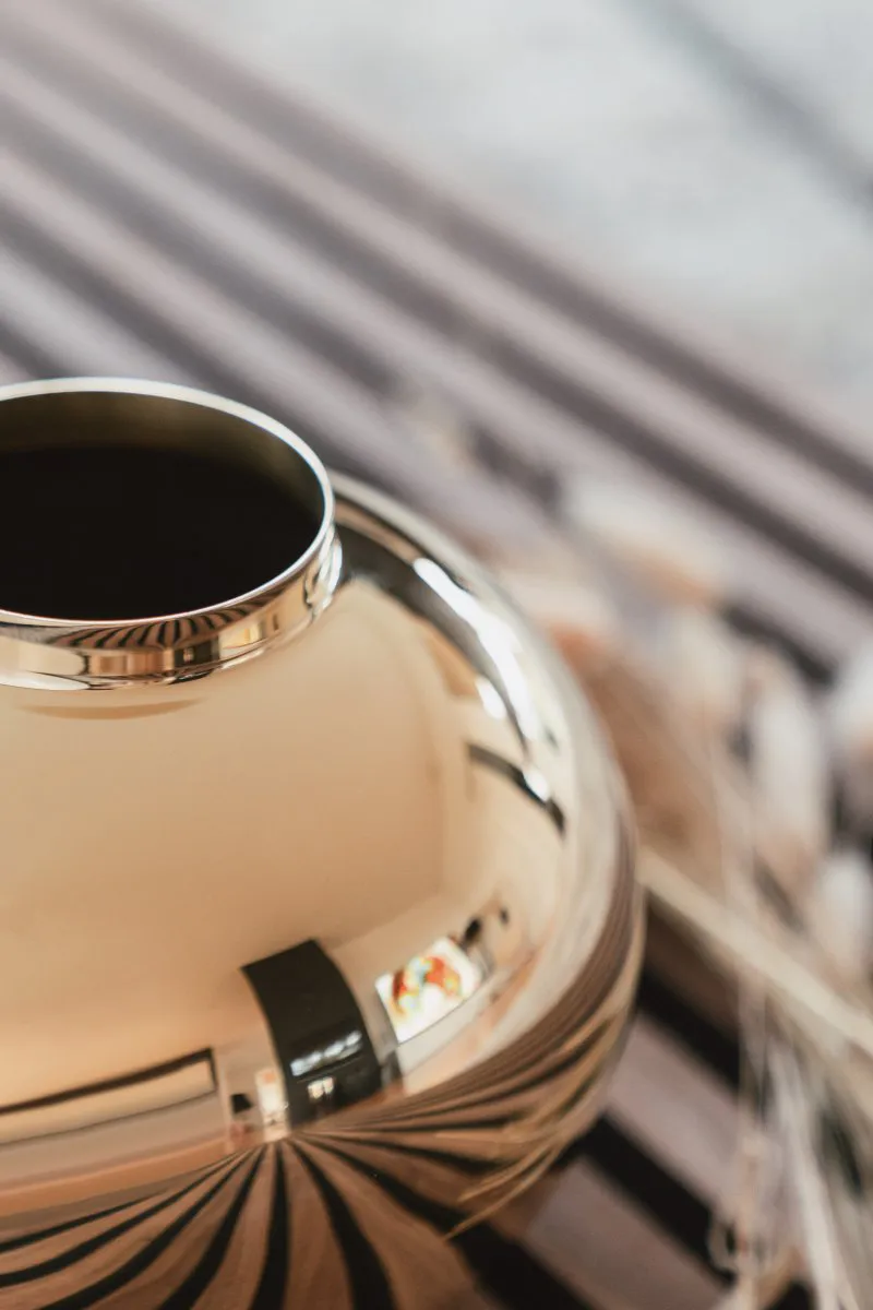 아미코 화병 Ø20 cm, Solid brass Hilke Collection | 힐케 콜렉션