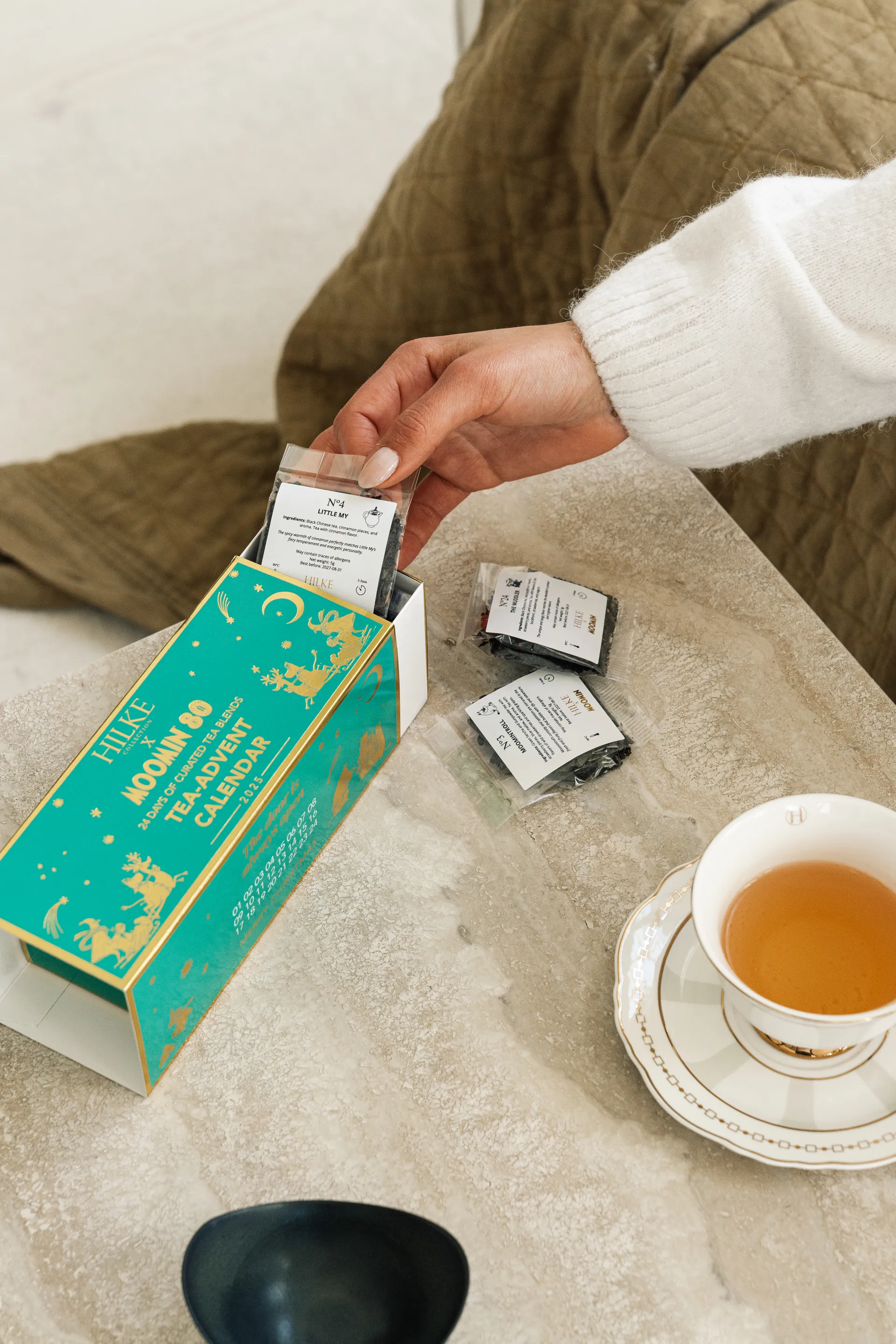 스트리체 토르토라 컵 & 소서, 22 cl Hilke Collection | 힐케 콜렉션