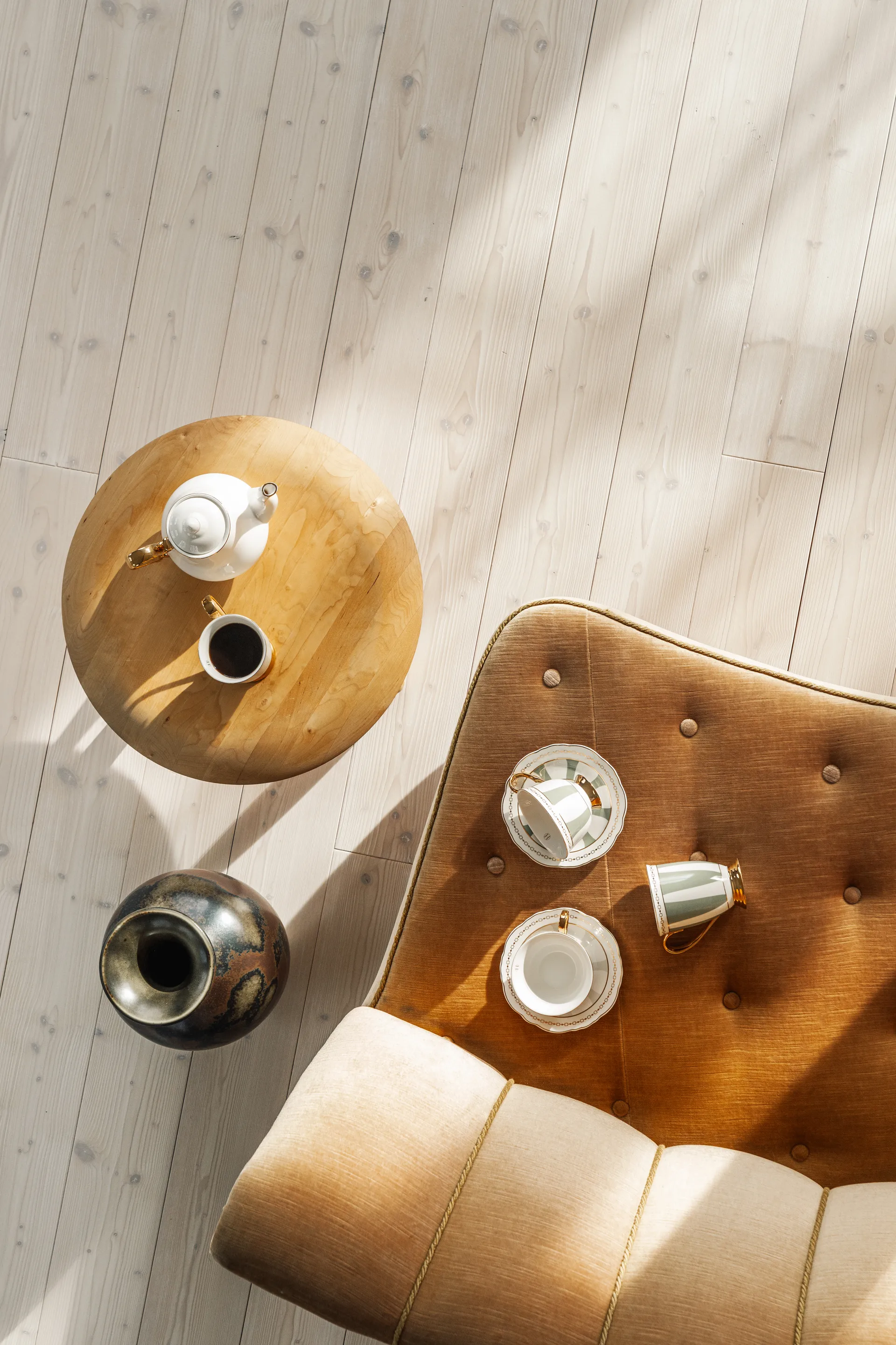 스트라이프 세이지 머그, 28 cl Hilke Collection | 힐케 콜렉션