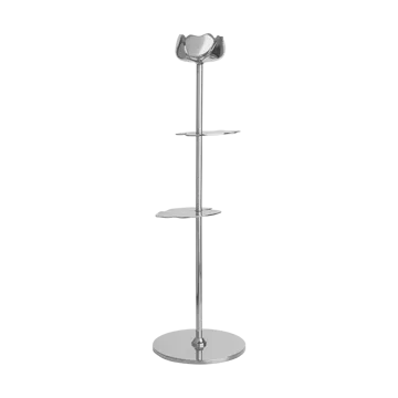 닌페아 알타 캔들스틱 30 cm - Nickel-plated brass - Hilke Collection | 힐케 콜렉션