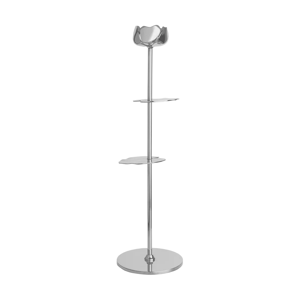 닌페아 알타 캔들스틱 40 cm, Nickel-plated brass Hilke Collection | 힐케 콜렉션