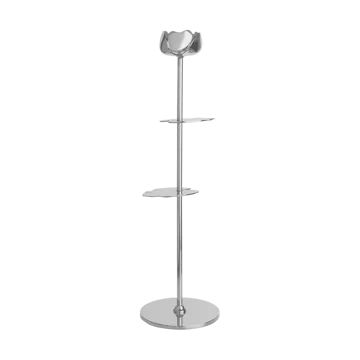 닌페아 알타 캔들스틱 40 cm - Nickel-plated brass - Hilke Collection | 힐케 콜렉션