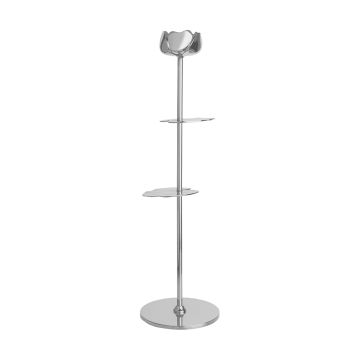 닌페아 알타 캔들스틱 40 cm - Nickel-plated brass - Hilke Collection | 힐케 콜렉션