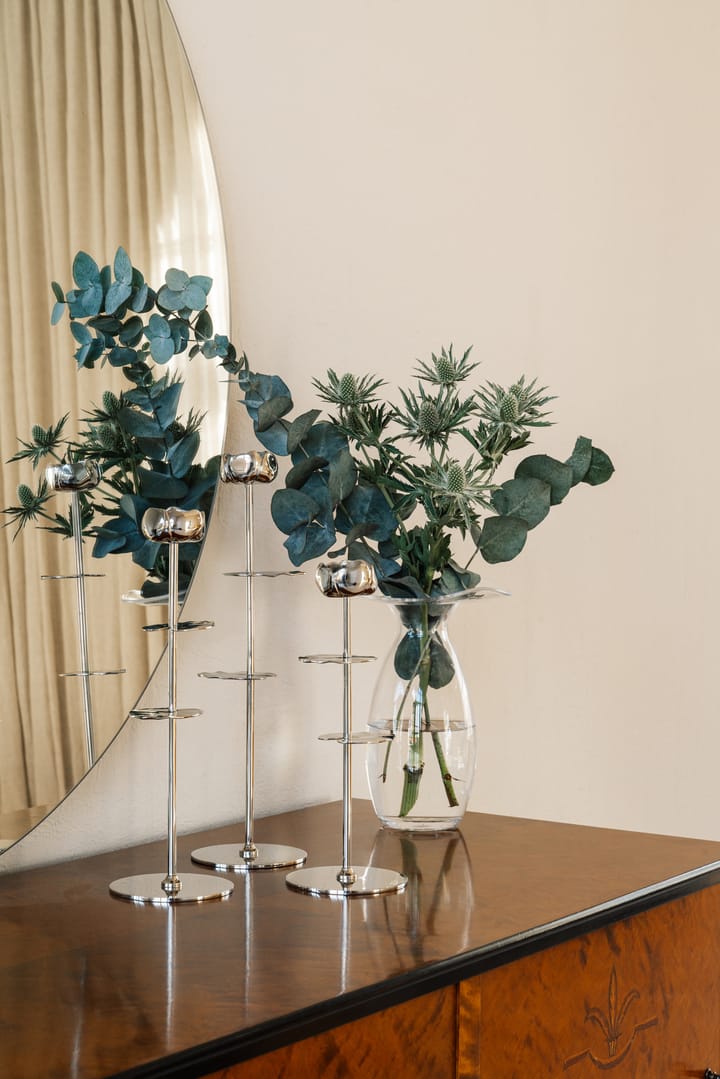 닌페아 알타 캔들스틱 40 cm, Nickel-plated brass Hilke Collection | 힐케 콜렉션