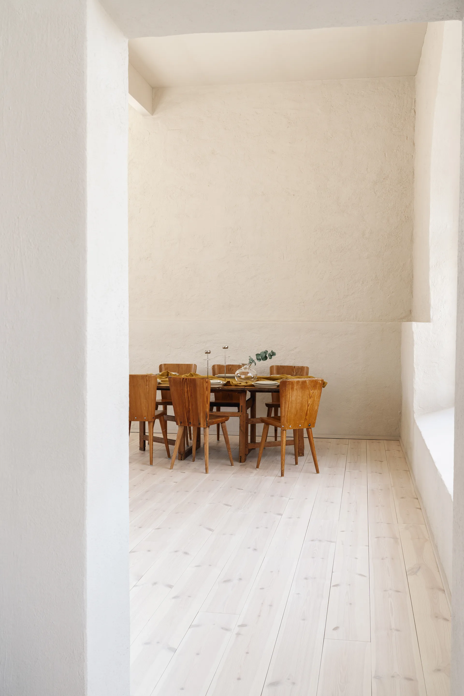 닌페아 알타 캔들스틱 40 cm, Nickel-plated brass Hilke Collection | 힐케 콜렉션