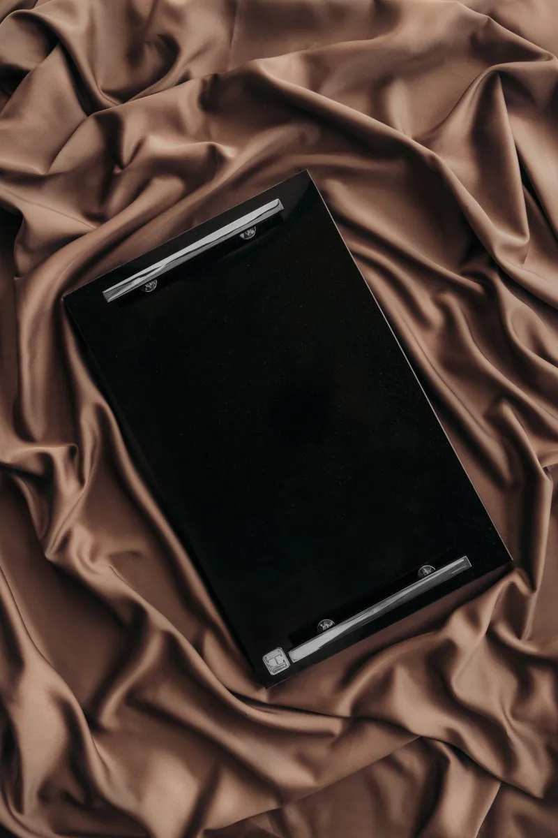 힐케 콜렉션 트레이 40.5x25.5 cm, Granite-nickle plated brass Hilke Collection | 힐케 콜렉션