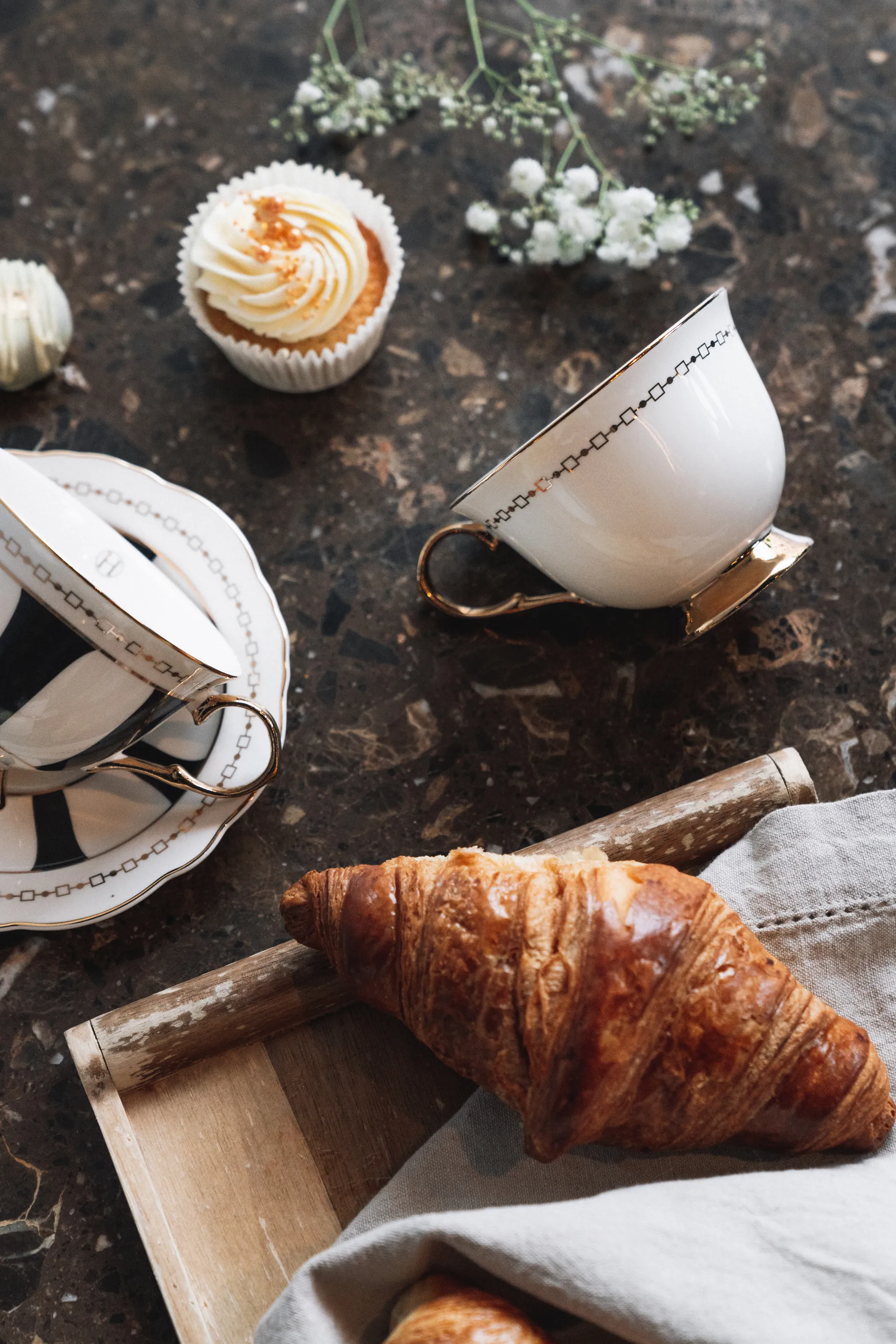 Anima Bianco 컵 & 소서, 22 cl Hilke Collection | 힐케 콜렉션