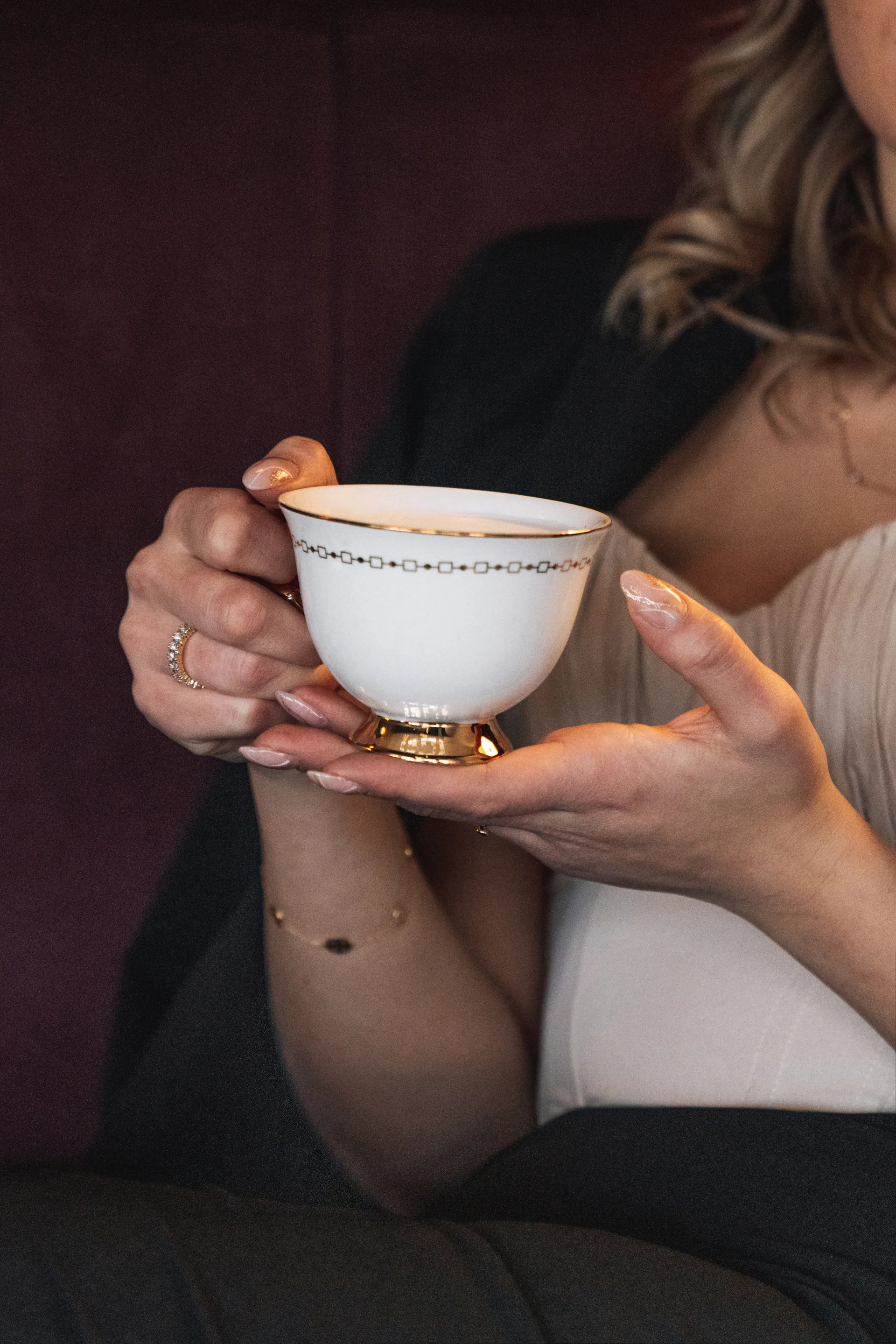 Anima Bianco 컵 & 소서, 22 cl Hilke Collection | 힐케 콜렉션