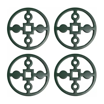 Anima Gemella 코스터 4개 세트 - Green - Hilke Collection | 힐케 콜렉션