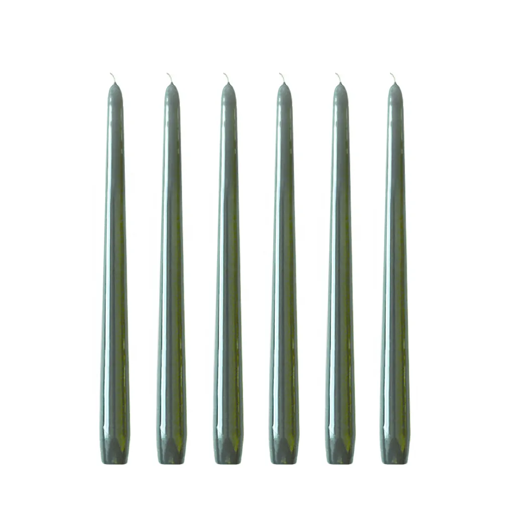 Herrgårdsljus 캔들 30 cm 6개 세트, Antique green Hilke Collection | 힐케 콜렉션