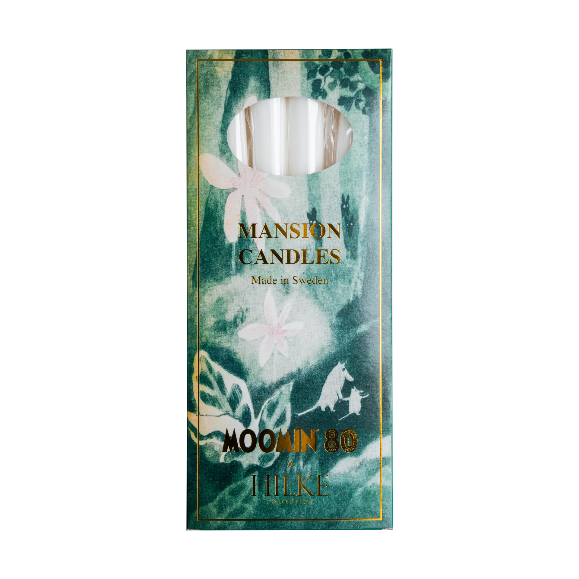 Herrgårdsljus 캔들 30 cm 6개 세트, Moomin Hilke Collection | 힐케 콜렉션