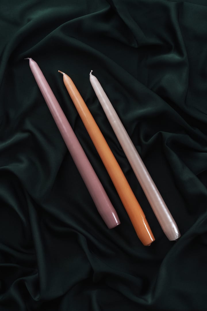 Herrgårdsljus 캔들 30 cm 6개 세트, Pink metallic Hilke Collection | 힐케 콜렉션