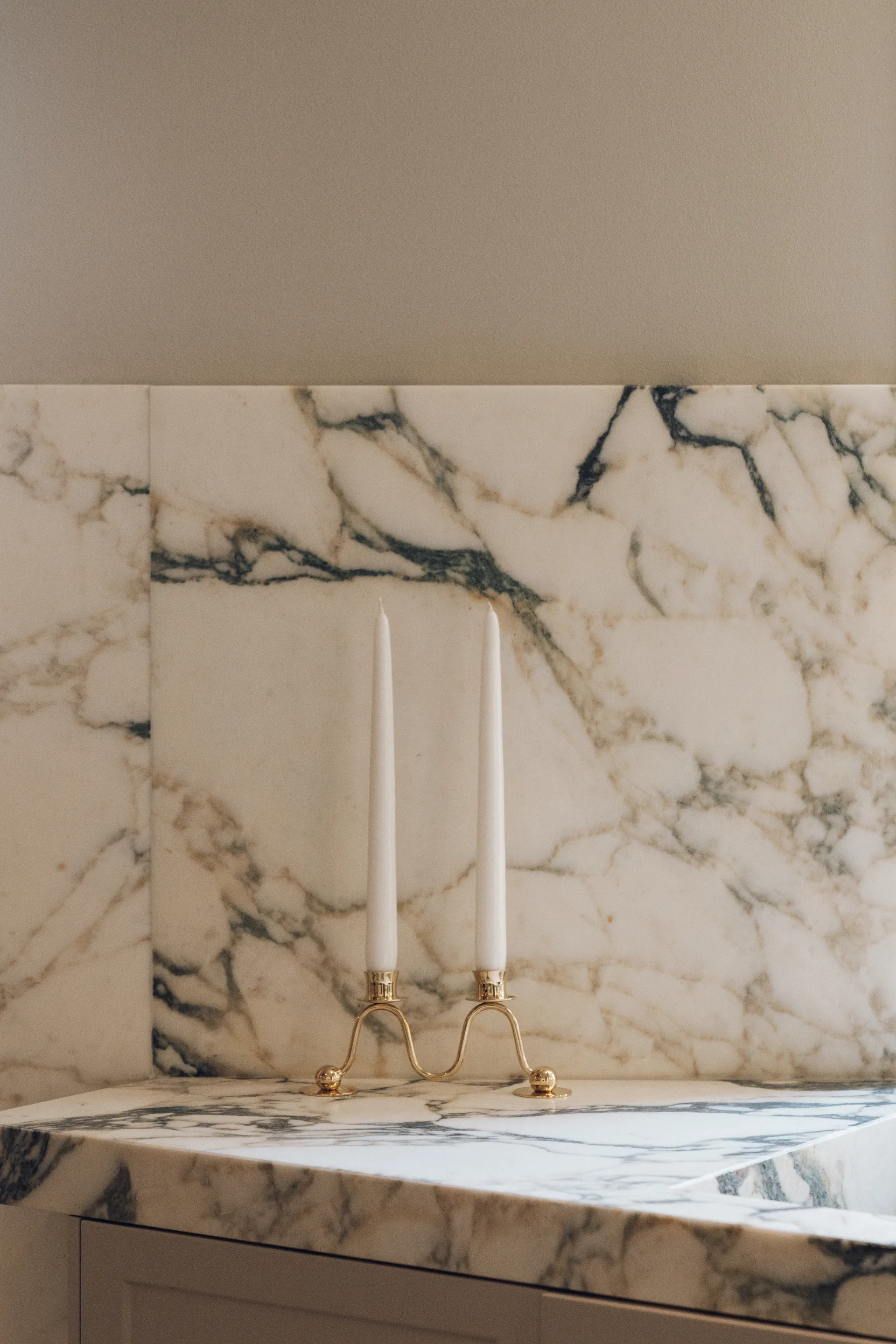 Lignano Sabbiadoro 캔들스틱 2, Brass Hilke Collection | 힐케 콜렉션