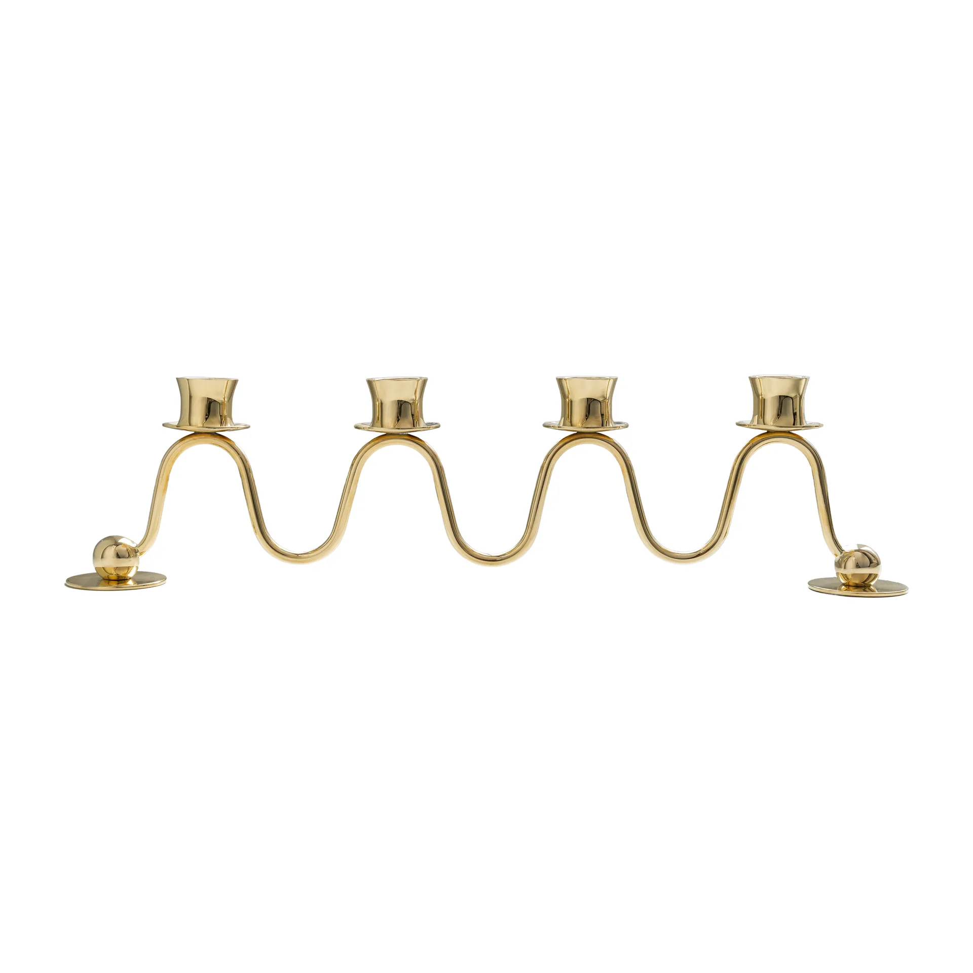 Lignano Sabbiadoro 대림절 캔들스틱, Brass Hilke Collection | 힐케 콜렉션