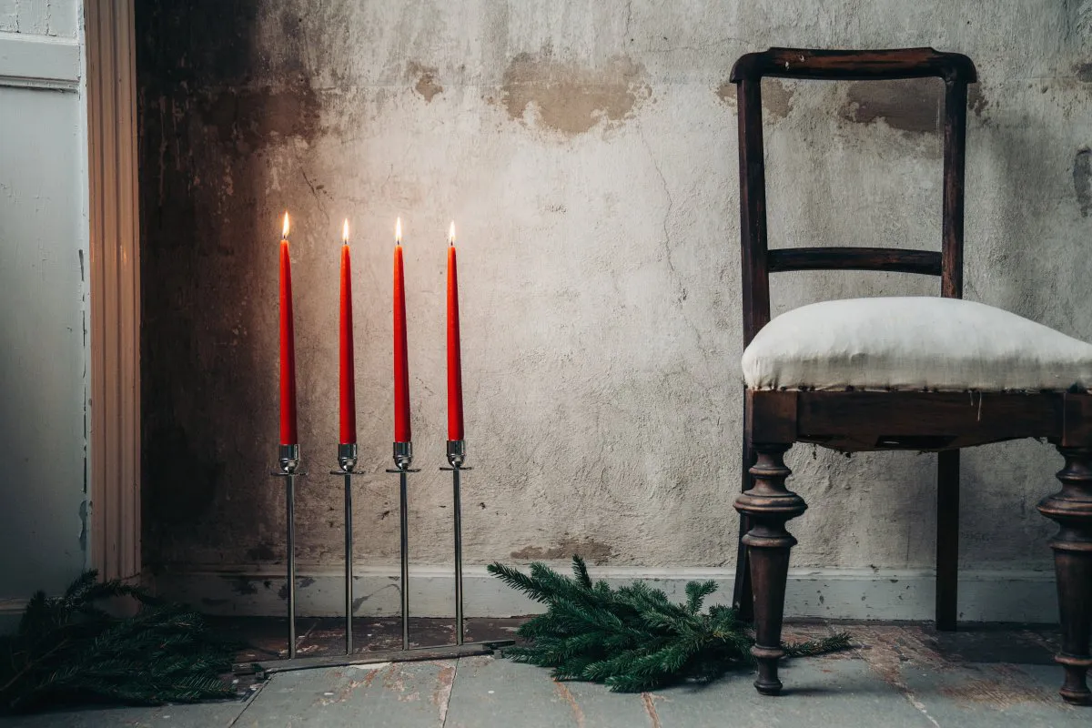 알토 캔들스틱, Nickel-plated brass Hilke Collection | 힐케 콜렉션