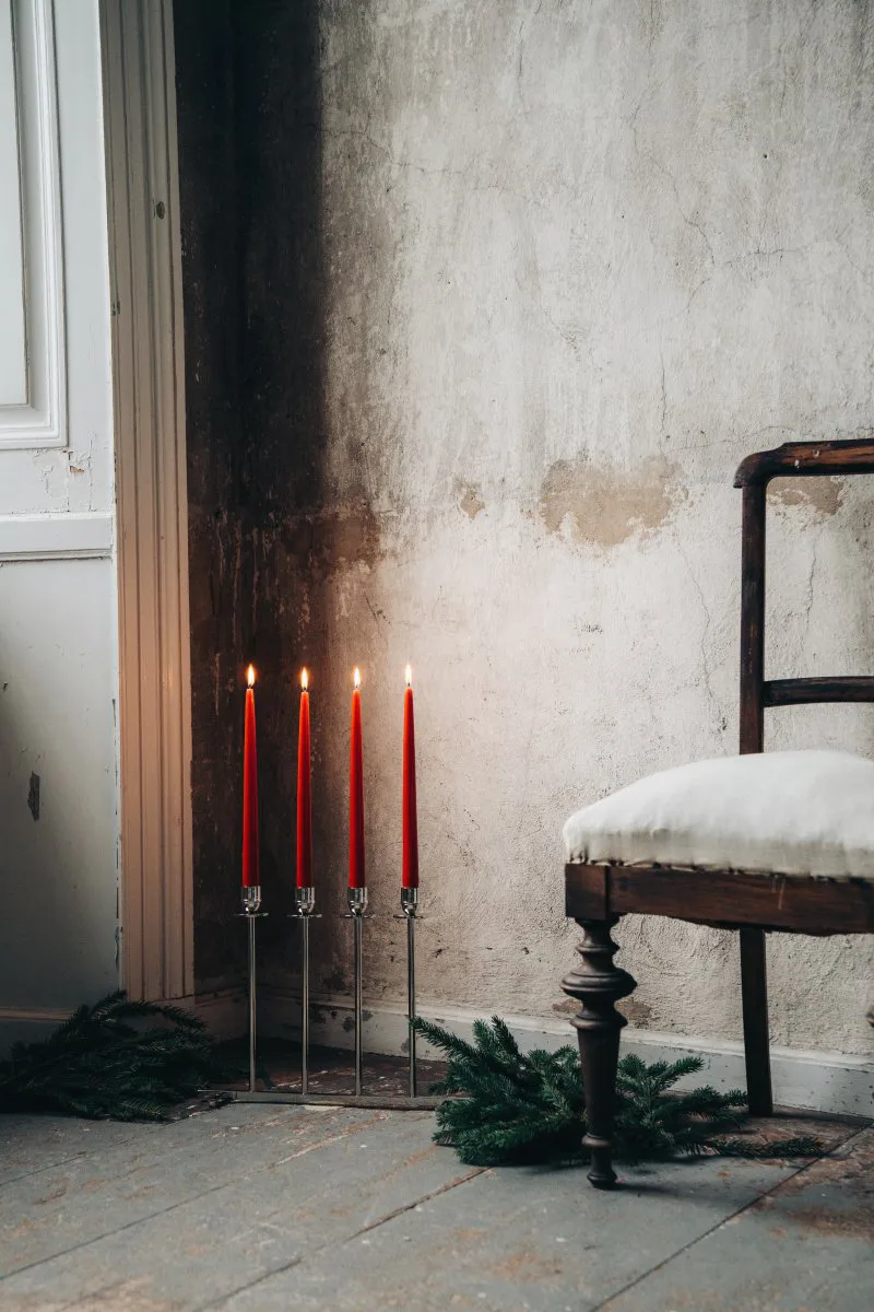 알토 캔들스틱, Nickel-plated brass Hilke Collection | 힐케 콜렉션