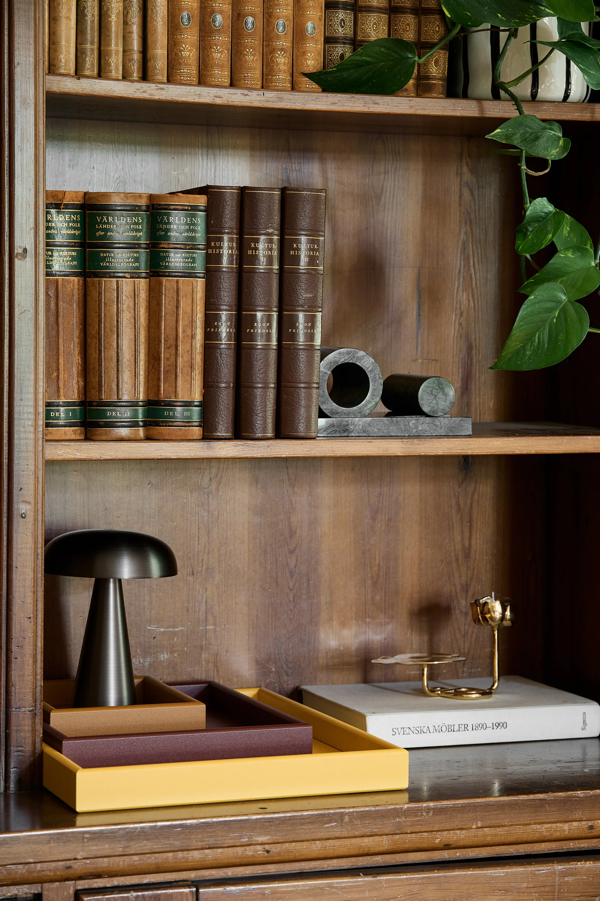 닌페아 No.1 캔들스틱, Brass Hilke Collection | 힐케 콜렉션