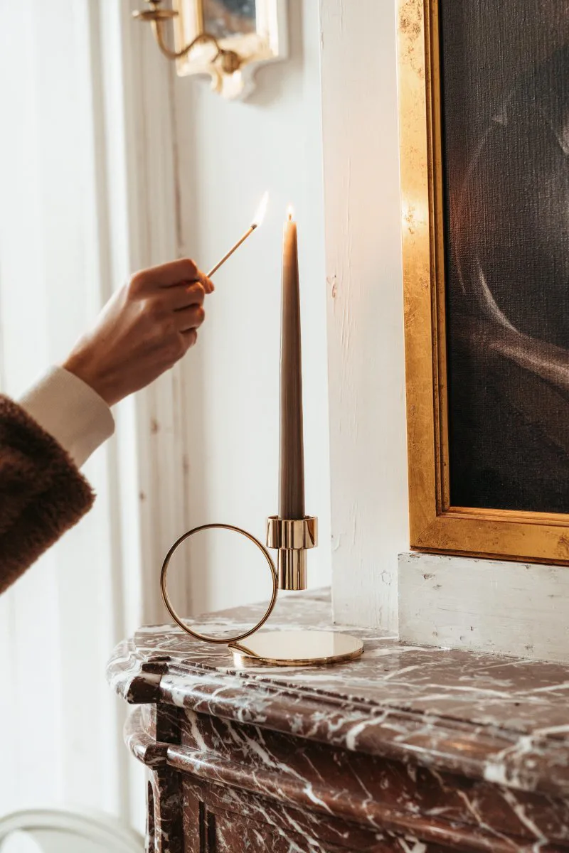 인시에메 캔들스틱, Solid brass Hilke Collection | 힐케 콜렉션