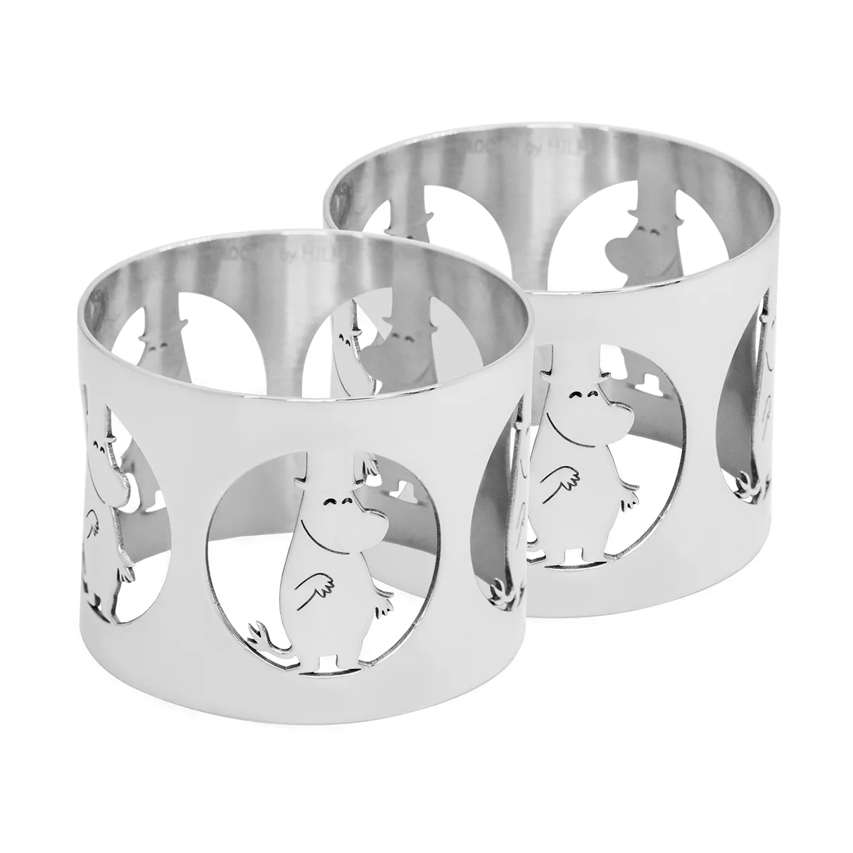 힐케 X 무민 냅킨링 무민파파 2개 세트, Brass Hilke Collection | 힐케 콜렉션