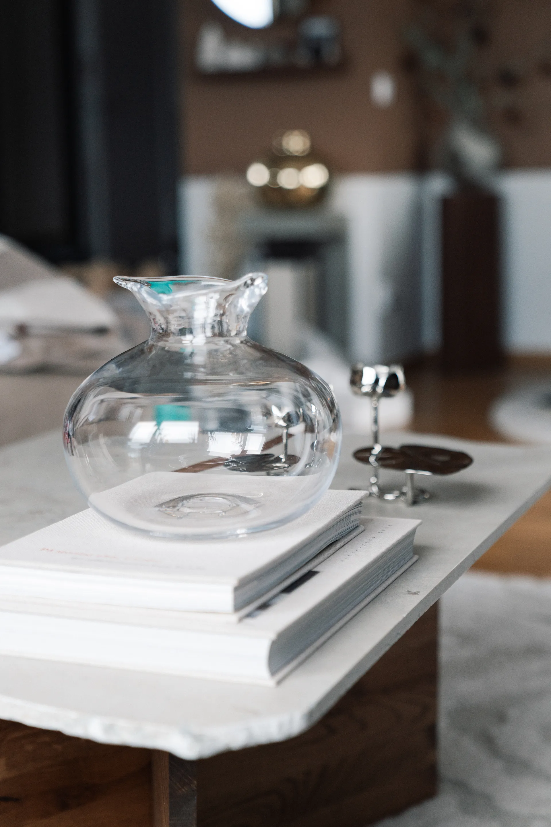 힐케 X 스크루프 펄라 화병, Clear Hilke Collection | 힐케 콜렉션