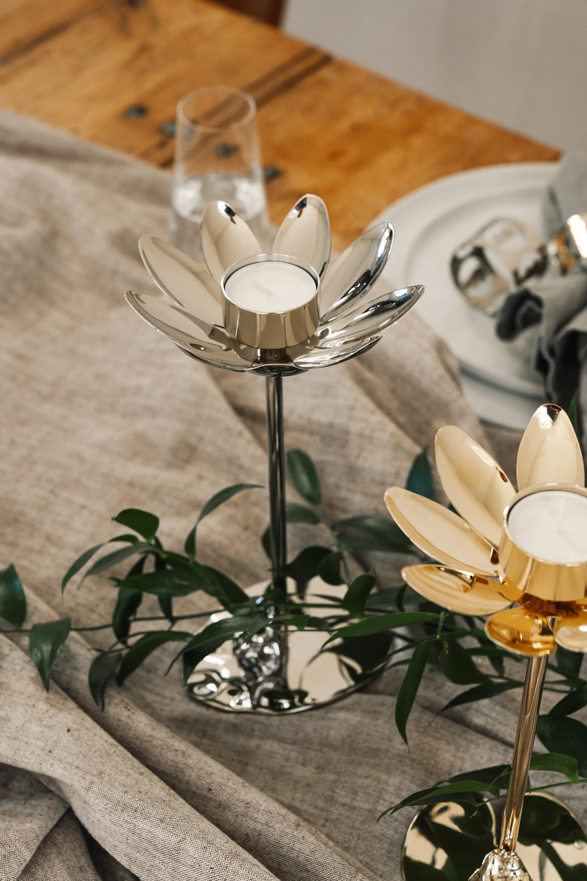 힐케 X 무민 & 스노크메이든, Nickel-plated brass Hilke Collection | 힐케 콜렉션