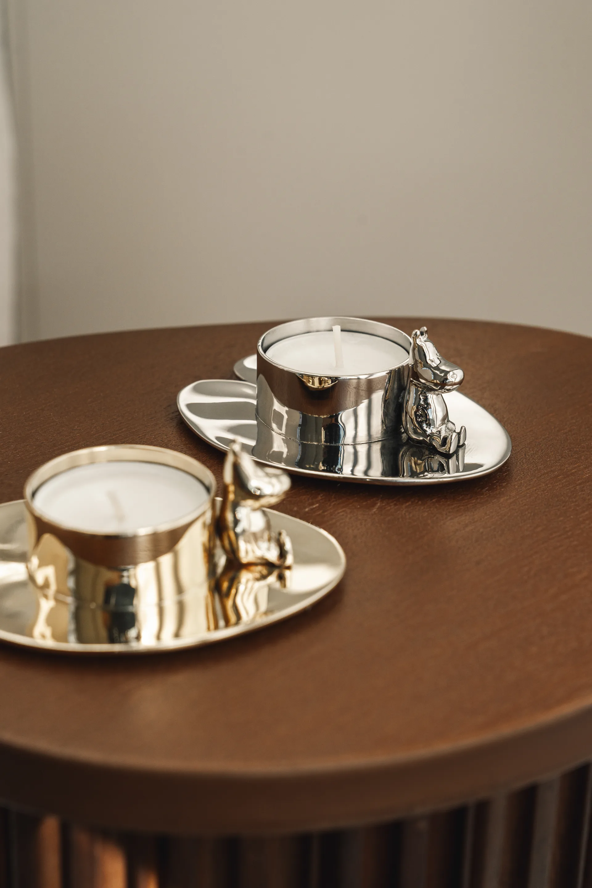 힐케 X 무민 No.3 캔들스틱, Nickel-plated brass Hilke Collection | 힐케 콜렉션