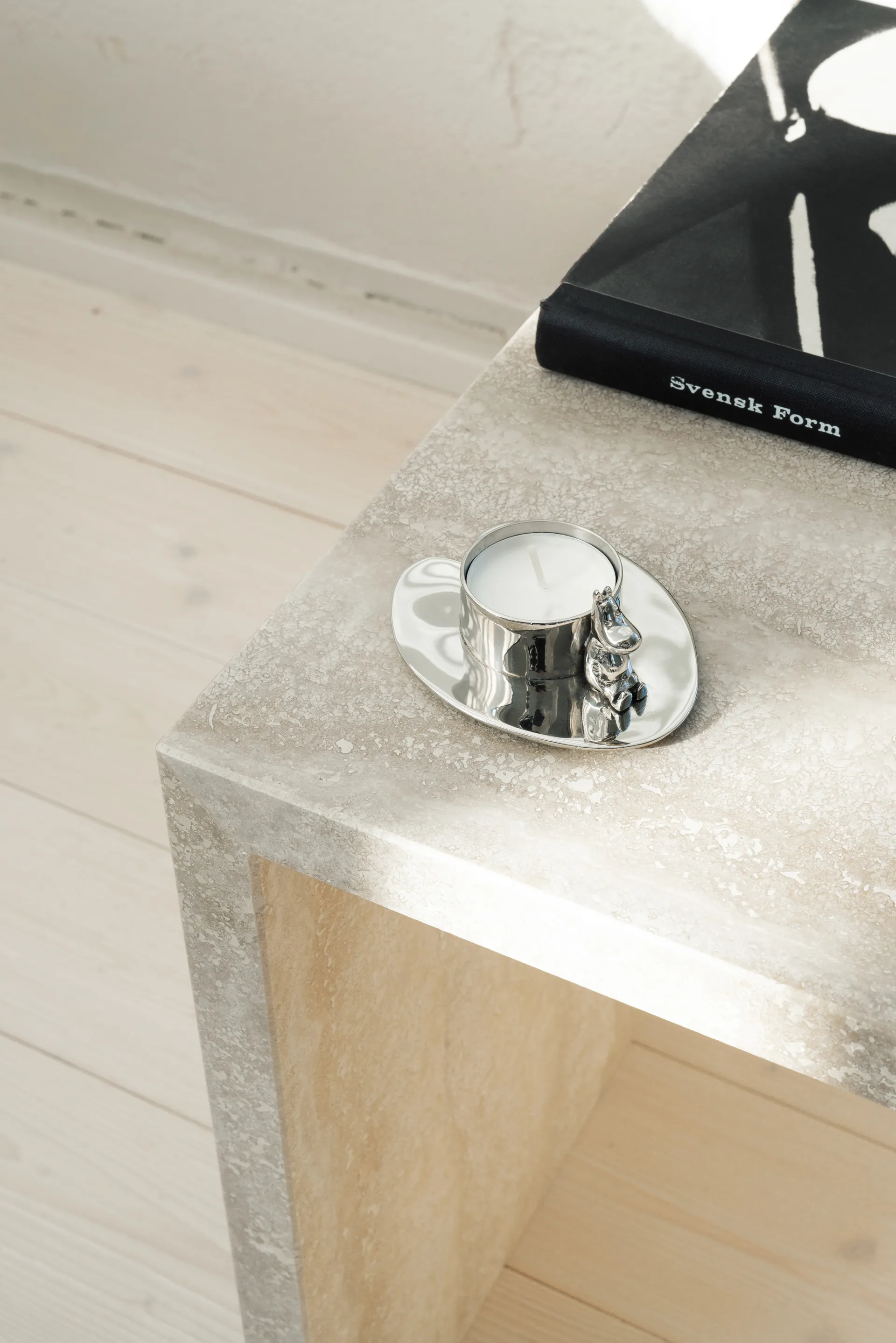 힐케 X 무민 No.3 캔들스틱, Nickel-plated brass Hilke Collection | 힐케 콜렉션