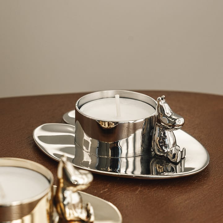 힐케 X 무민 No.3 캔들스틱, Nickel-plated brass Hilke Collection | 힐케 콜렉션