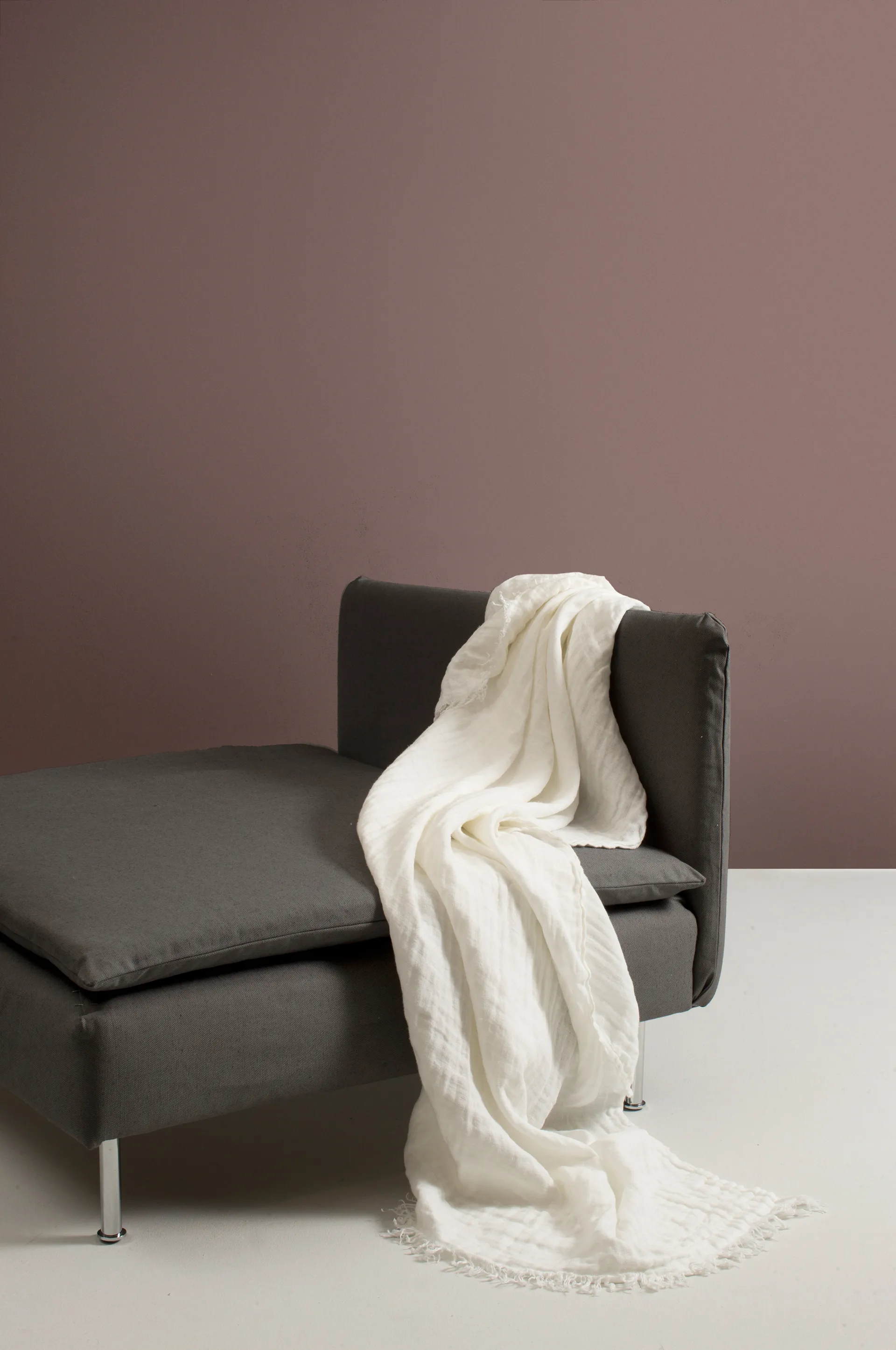하넬린 스로우 130x170 cm, white-white Himla | 힘라