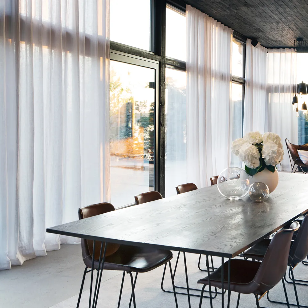 선샤인 커튼 & 타이 140x290 cm, Ash (grey) Himla | 힘라