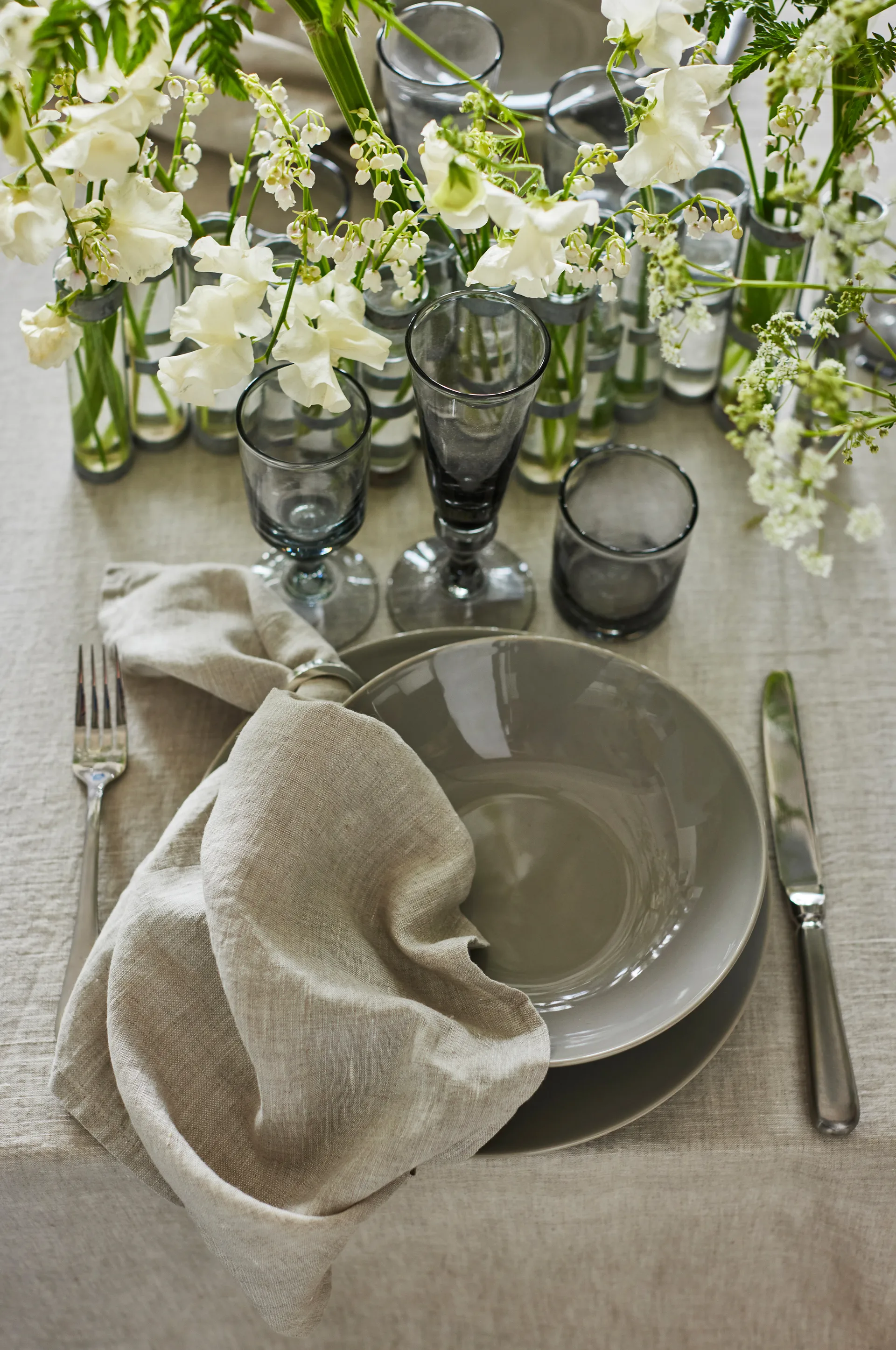 선샤인 테이블보 140x330 cm, Oatmeal (Natural) Himla | 힘라