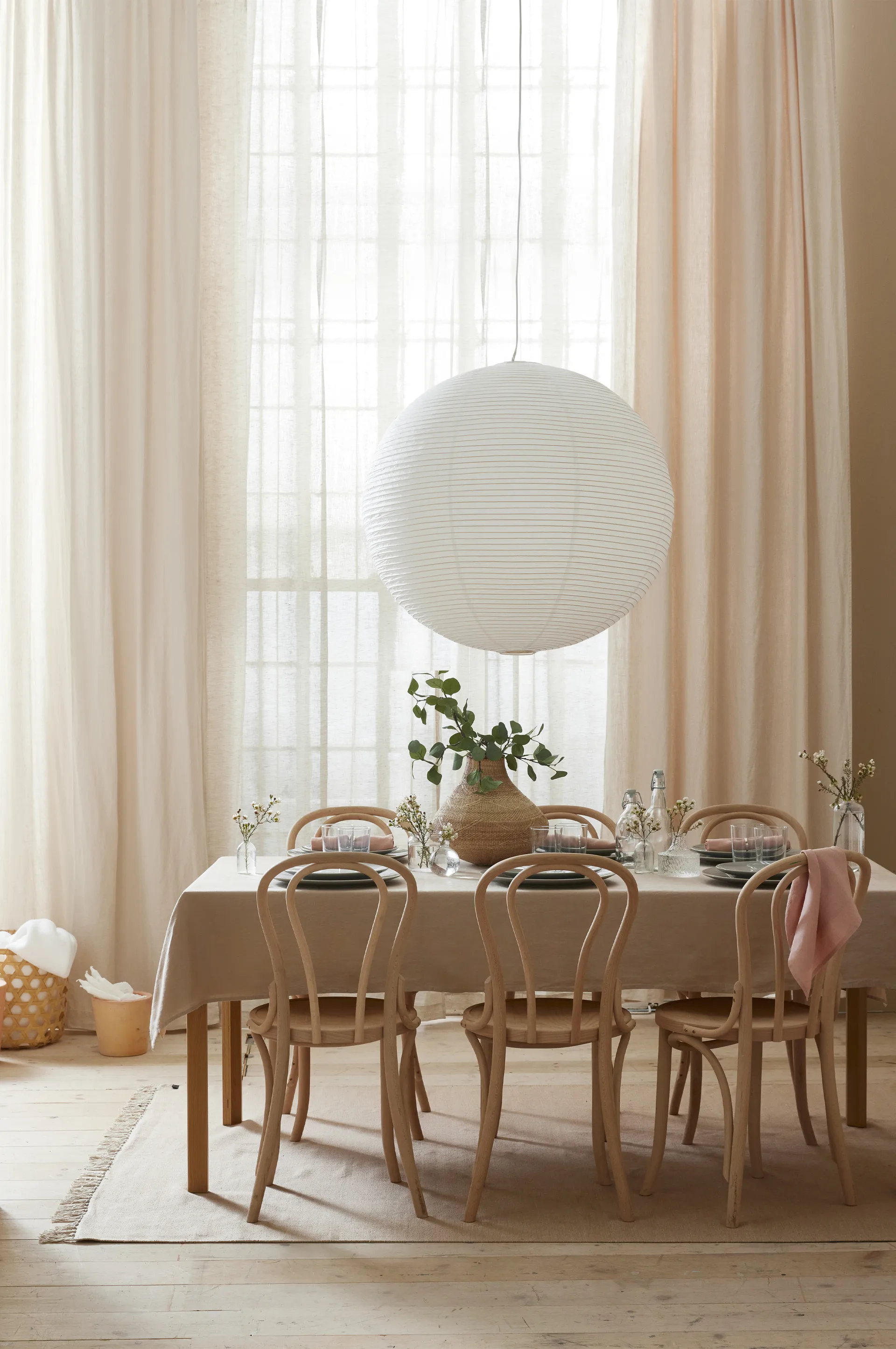 달스란드 커튼 145x250 cm, Oatmeal Himla | 힘라