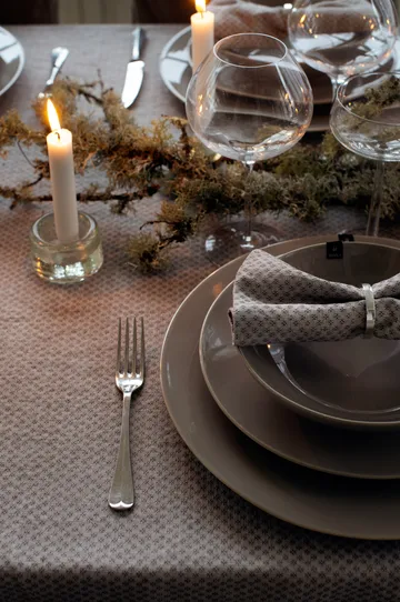 쥴리아 테이블클로스 145x250 cm - pewter (grey) - Himla | 힘라