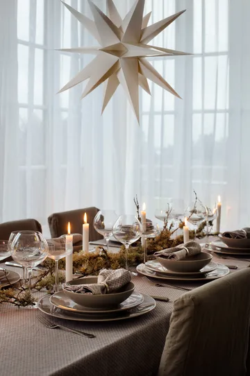 쥴리아 테이블클로스 145x250 cm - pewter (grey) - Himla | 힘라