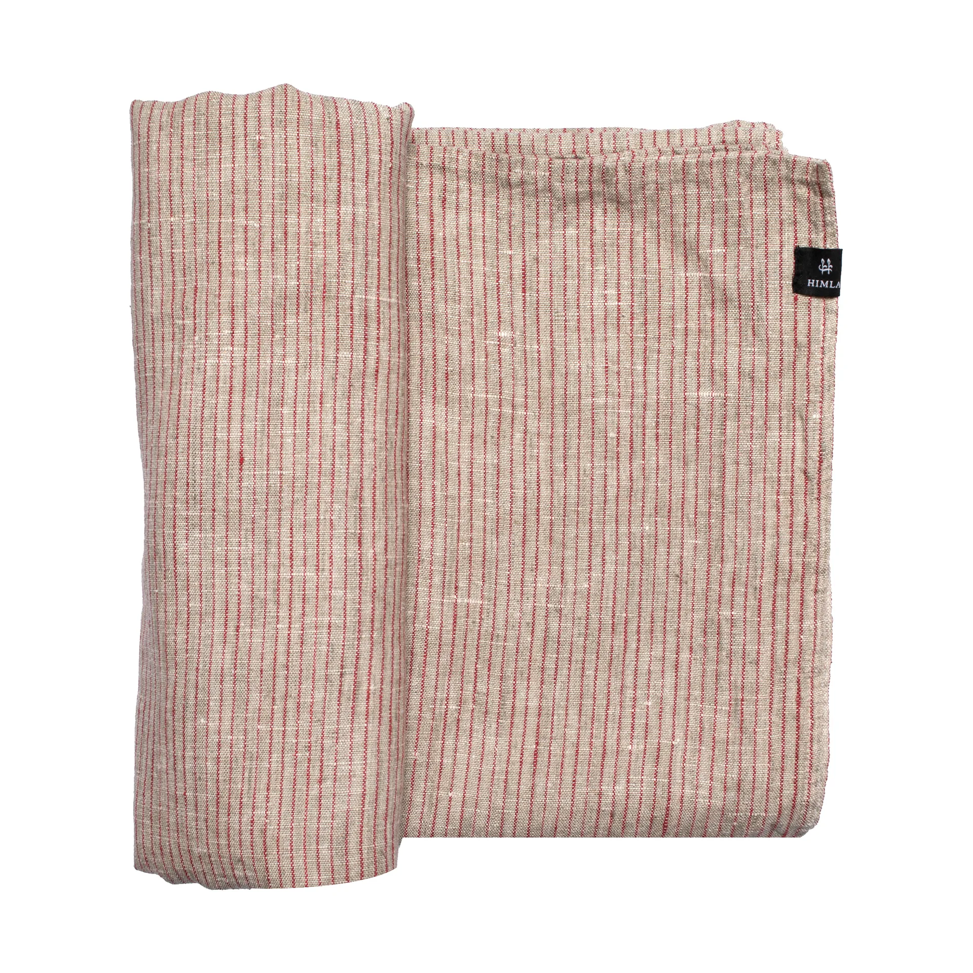 리누스 테이블클로스 145x250 cm, True red-natural Himla | 힘라