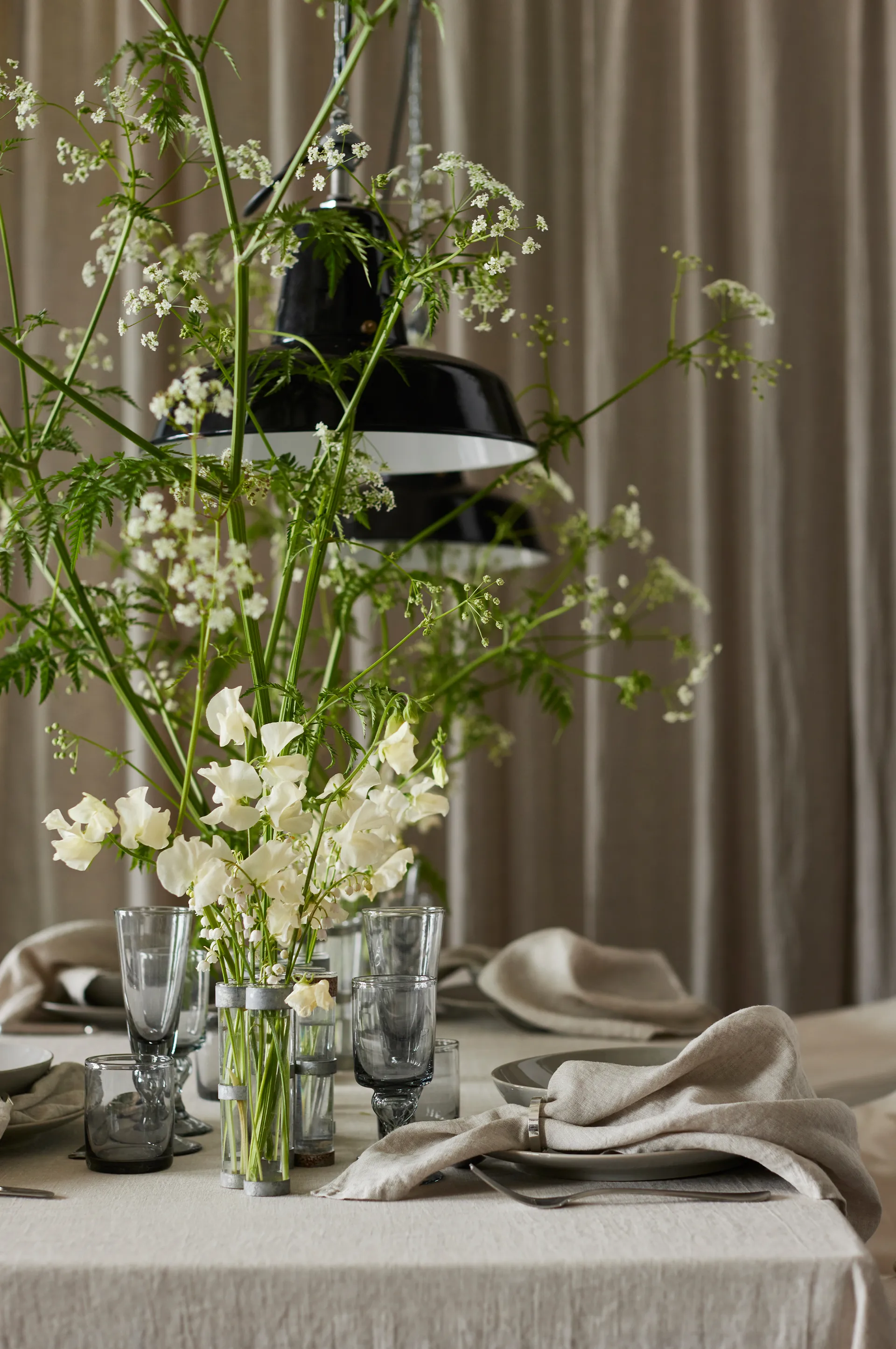 선샤인 테이블보 145x330 cm, Oatmeal (Natural) Himla | 힘라