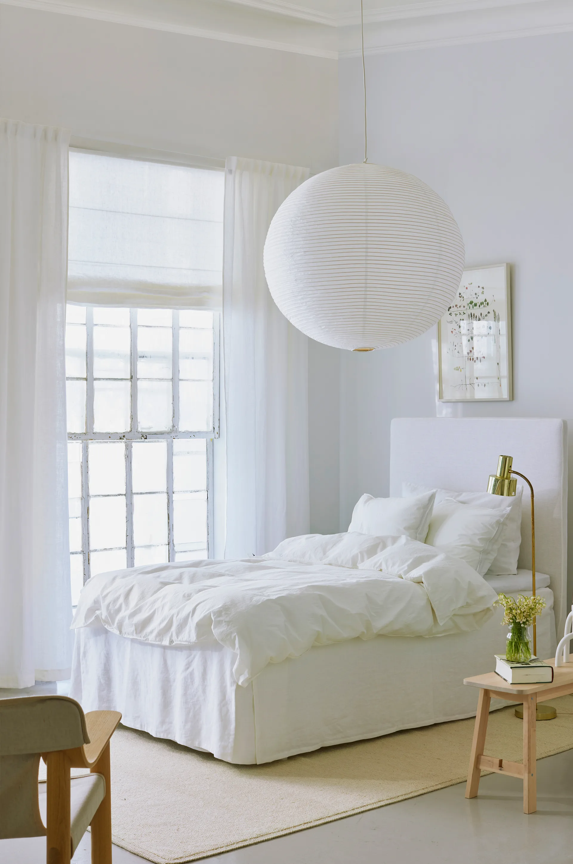 미라마르 로만 블라인드 160x180 cm, White Himla | 힘라