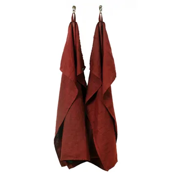 선샤인 키친 타월 2개 세트 - Lingonberry (red) - Himla | 힘라