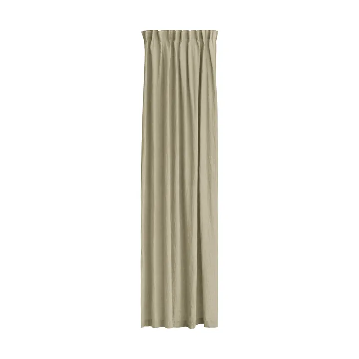 주름밴드가 있는 선라이즈 커튼 280x250 cm - Organic (green) - Himla | 힘라