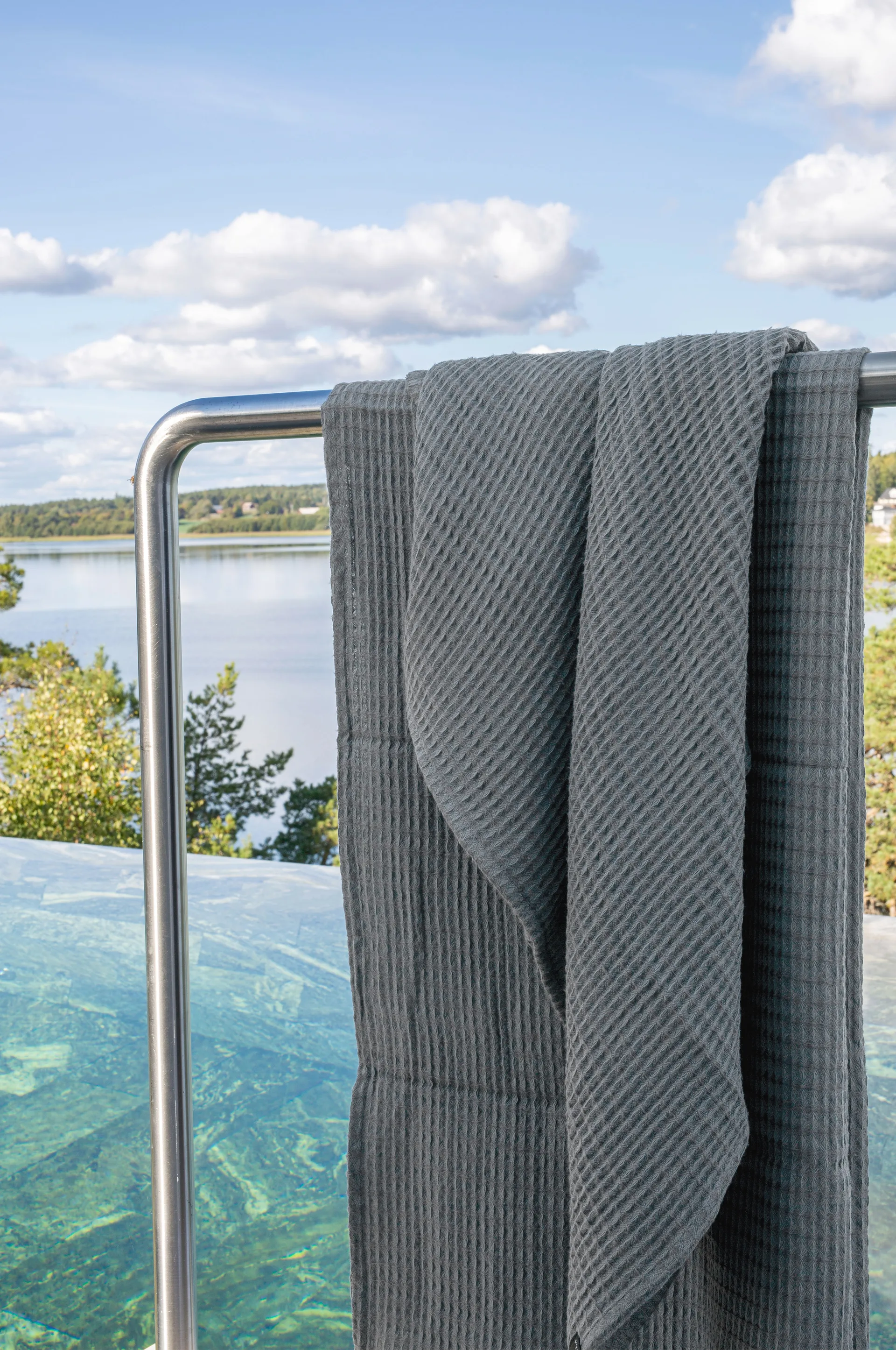 에고 게스트 타월 30x30 cm 2개 세트, Charcoal Himla | 힘라