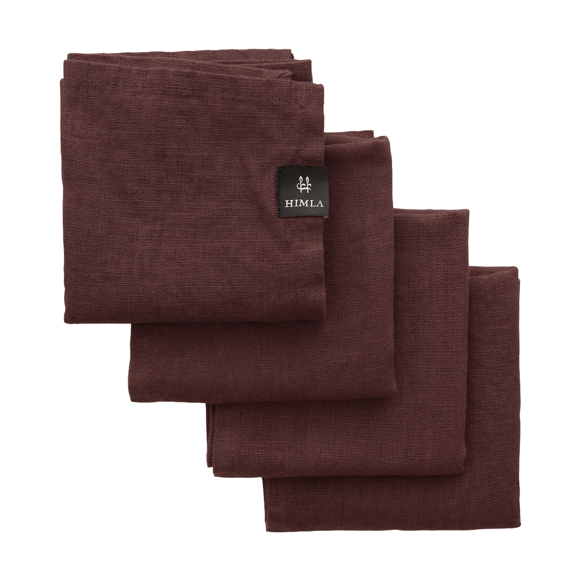 선샤인 냅킨 4개 세트, Burgundy (red) Himla | 힘라