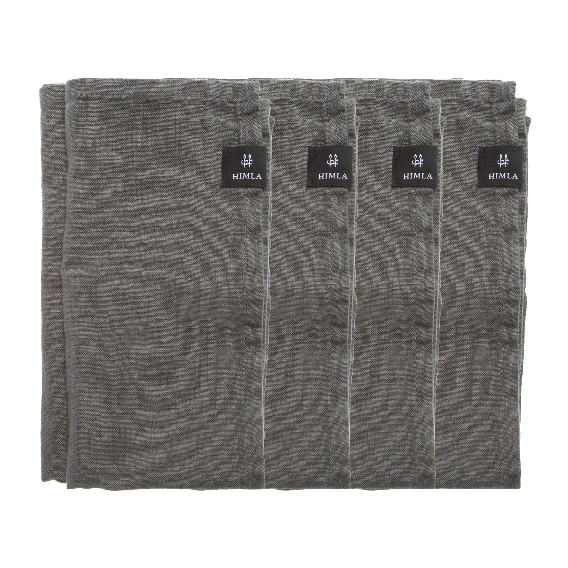 선샤인 냅킨 4개 세트, Charcoal (dark grey) Himla | 힘라