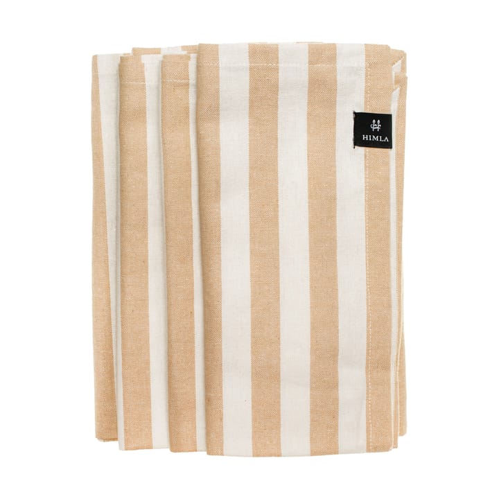 브르타뉴 패브릭 냅킨 50x50 cm 4개 세트 - Wheat - Himla | 힘라