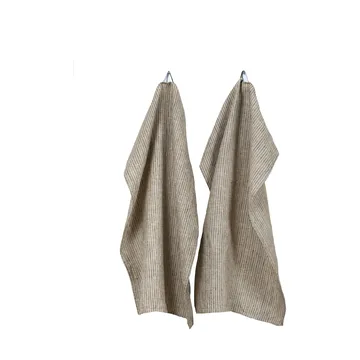 리누스 키친 타월 50x70 cm 2개 세트 - Kohl-natural - Himla | 힘라