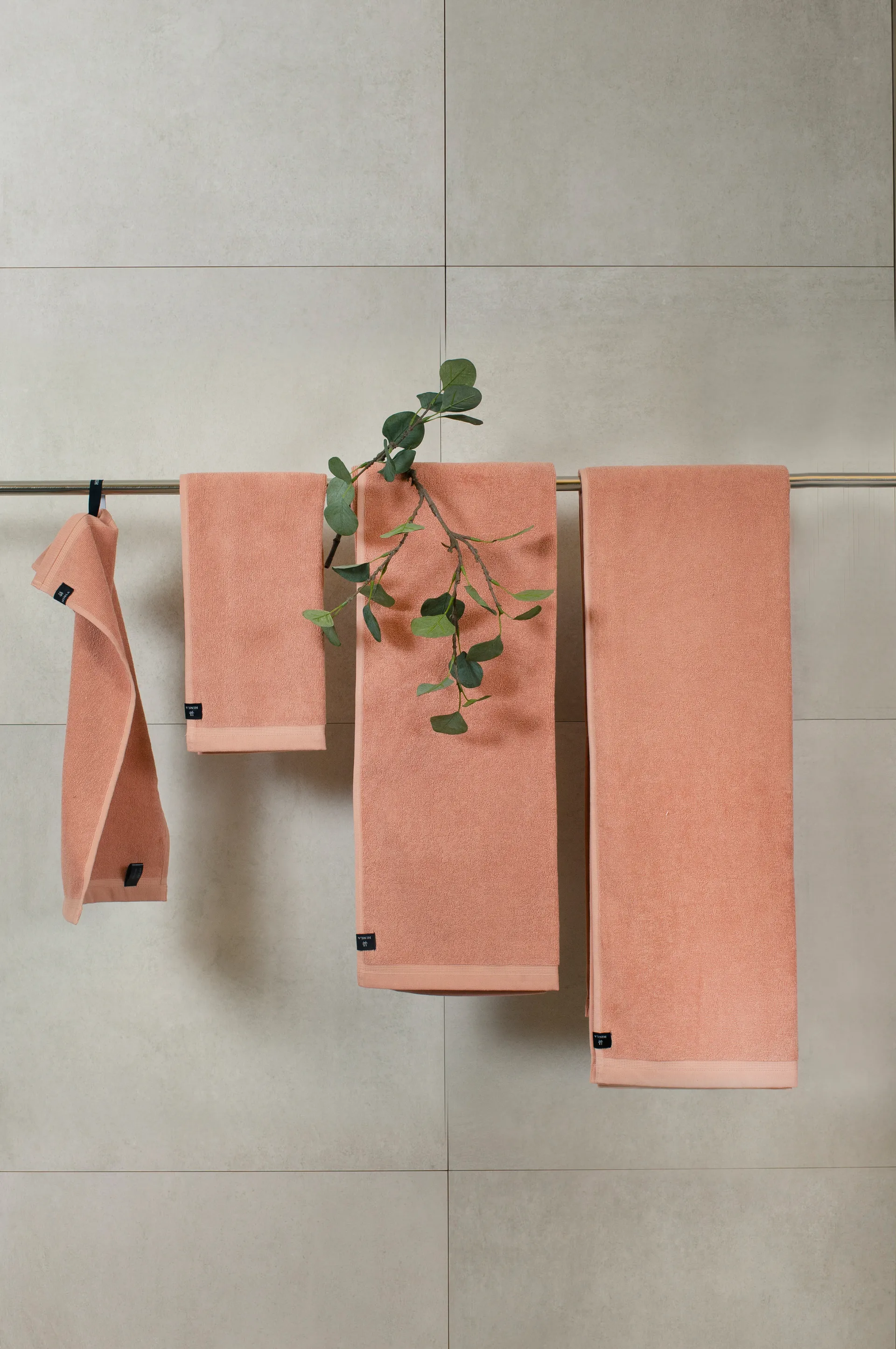 리넨 타월 코랄, 50x70 cm Himla | 힘라