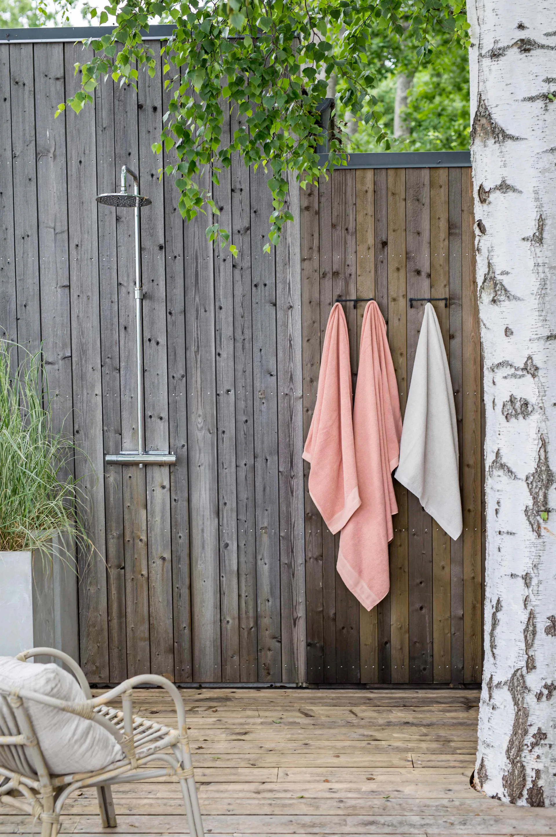 리넨 타월 코랄, 50x70 cm Himla | 힘라