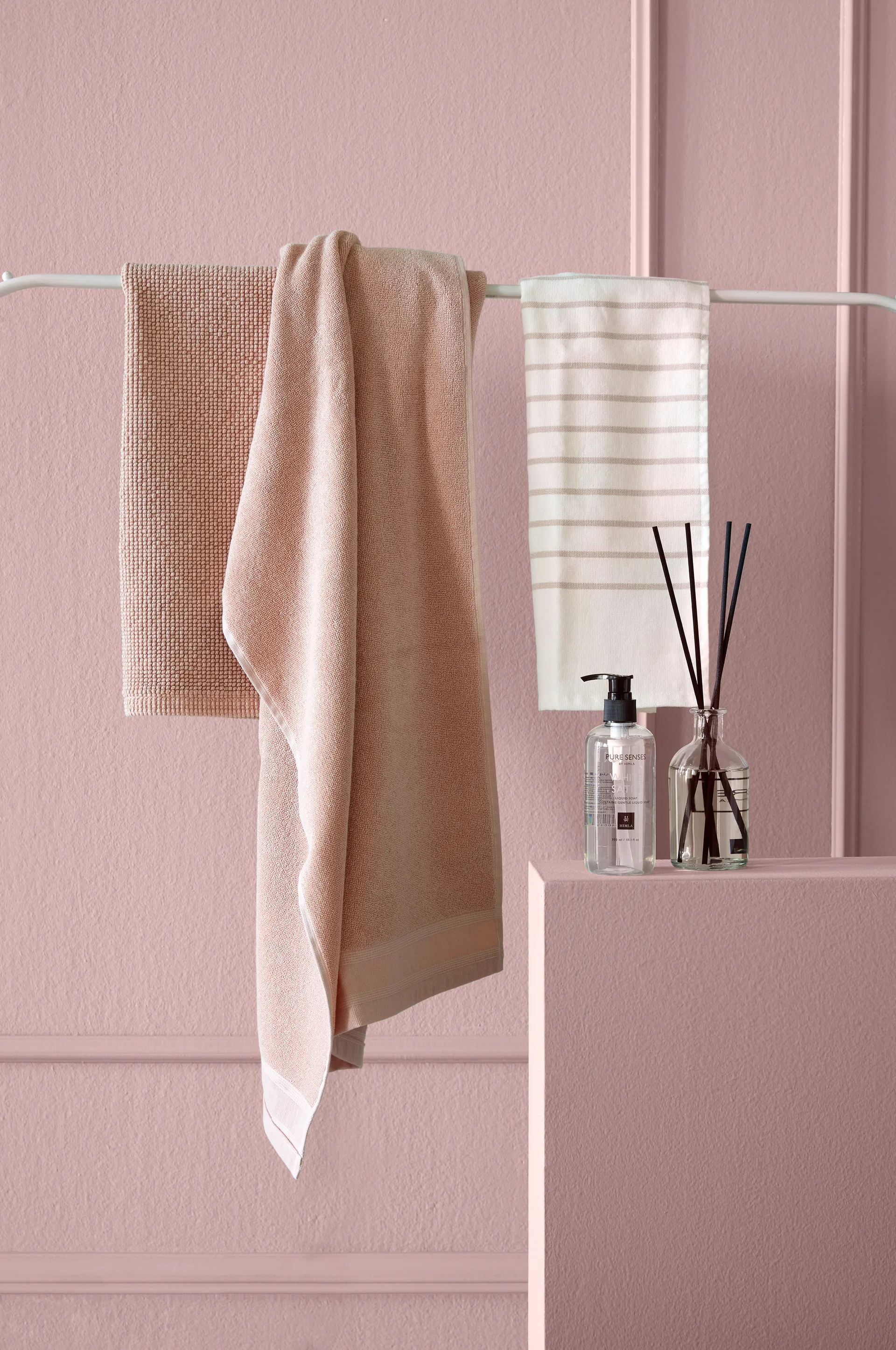 러브 배스 매트 50x80 cm, Powder Himla | 힘라