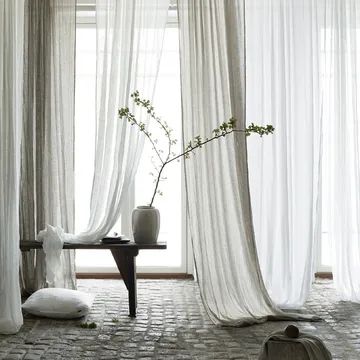 달스란드 커튼 - Charcoal, pleat band and channel - Himla | 힘라