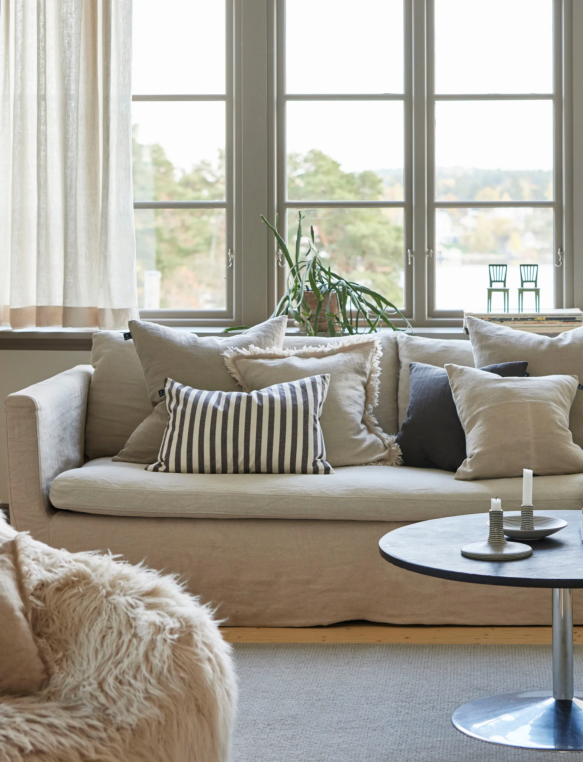 브르타뉴 쿠션 커버, Chocolate, 40x60 cm Himla | 힘라